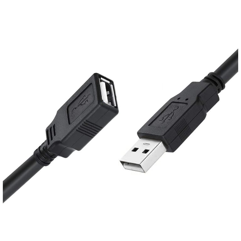 Дата кабель USB 2.0 AM/AF 1.8m black ColorWay (CW-CBUF076-BK) - фото 3