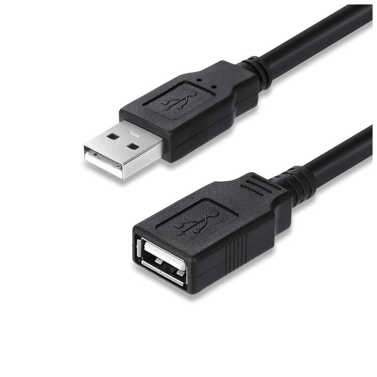 Дата кабель USB 2.0 AM/AF 1.8m black ColorWay (CW-CBUF076-BK) - фото 4
