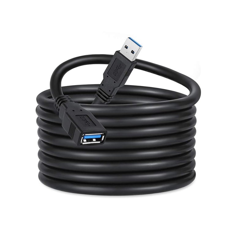 Дата кабель USB 3.0 AM/AF 1.8m black ColorWay (CW-CBUF075-BK) - фото 2