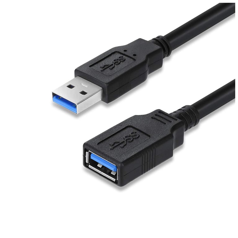 Дата кабель USB 3.0 AM/AF 1.8m black ColorWay (CW-CBUF075-BK) - фото 3