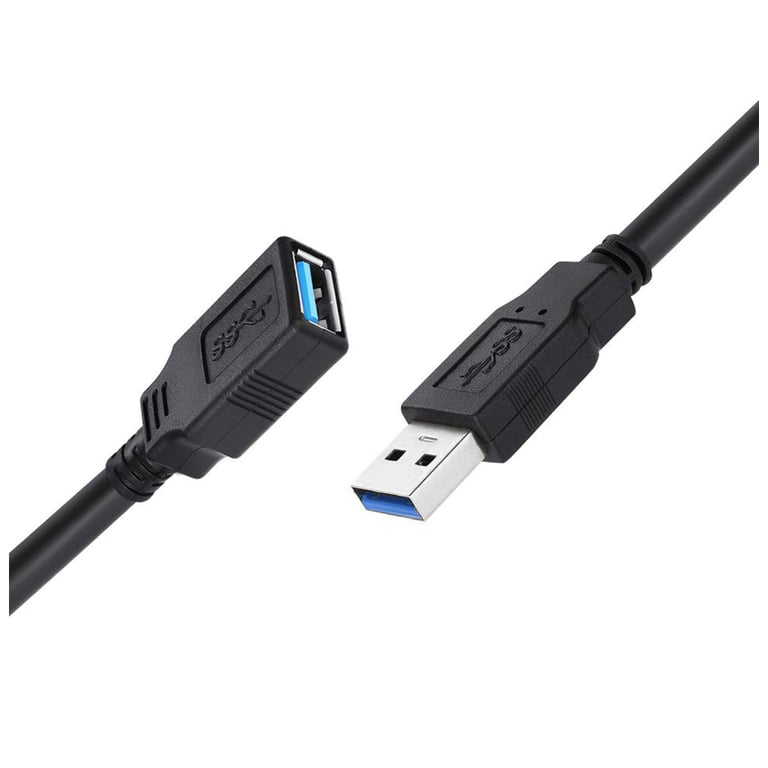 Дата кабель USB 3.0 AM/AF 1.8m black ColorWay (CW-CBUF075-BK) - фото 4