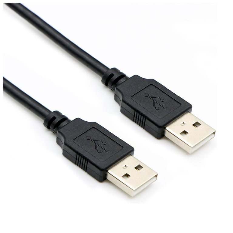 Дата кабель USB 2.0 AM/AM 1.0m black ColorWay (CW-CBUU071-BK) - фото 1