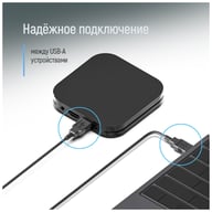 Дата кабель USB 2.0 AM/AM 1.0m black ColorWay (CW-CBUU071-BK) - фото 6