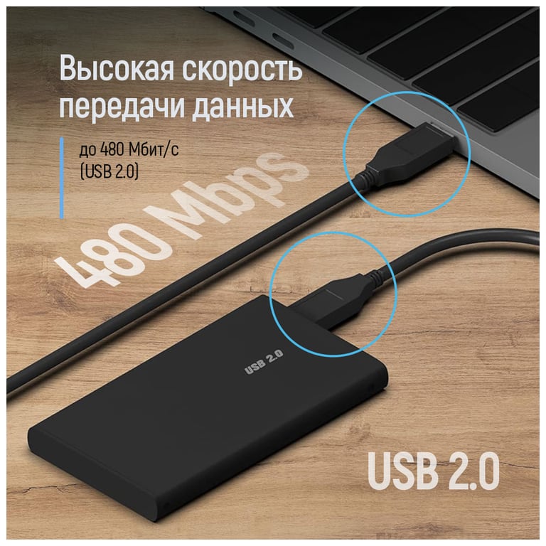 Дата кабель USB 2.0 AM/AM 1.0m black ColorWay (CW-CBUU071-BK) - фото 7