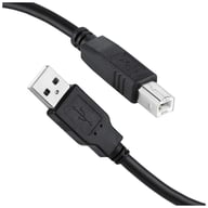 Кабель для принтера USB 2.0 AM/BM 2.0m black ColorWay (CW-CBUB072-BK) - фото 2