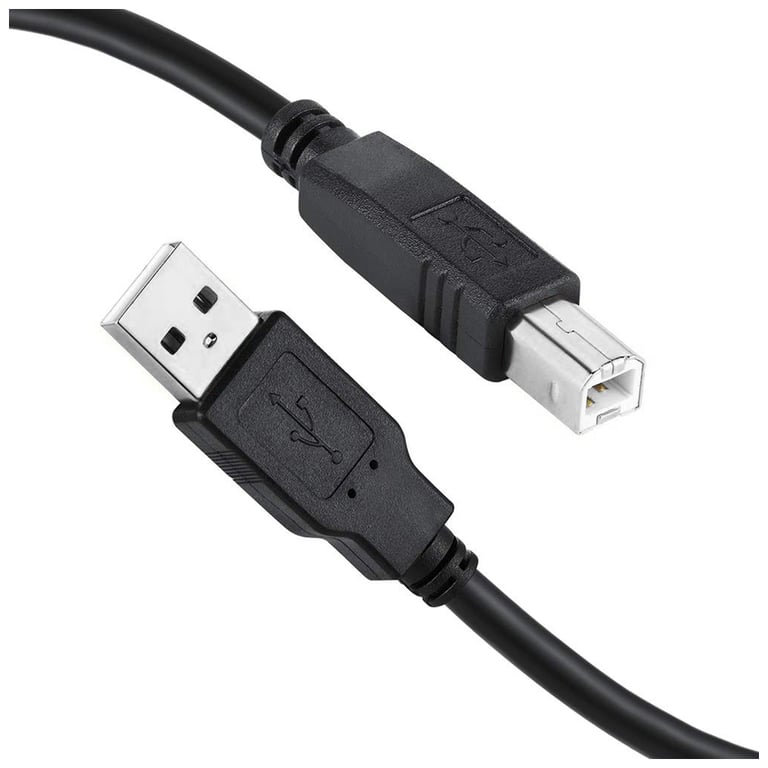 Кабель для принтера USB 2.0 AM/BM 3.0m black ColorWay (CW-CBUB073-BK) - фото 2