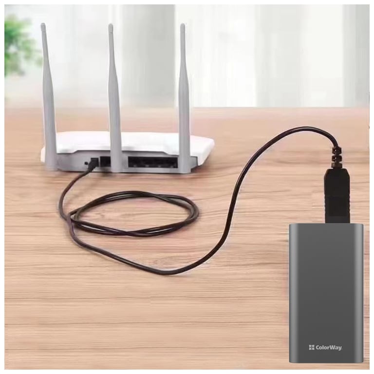 Кабель живлення USB to DC 5.5x2.5mm 9V 1.0m black ColorWay (CW-CBUD066-BK) - фото 11
