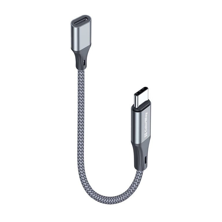 Перехідник USB-C M to Lightning F 0.17m gray ColorWay (CW-AD-CL) - фото 2