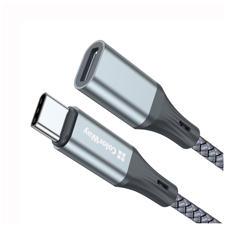 Перехідник USB-C M to Lightning F 0.17m gray ColorWay (CW-AD-CL) - фото 4
