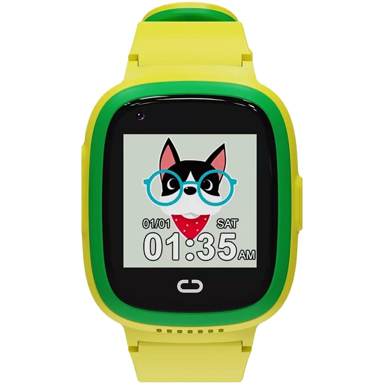 Смарт-годинник Canyon Sunny KW-48 Video 4G GPS Games Music Yellow/Green (CNE-KW48YG) - фото 2