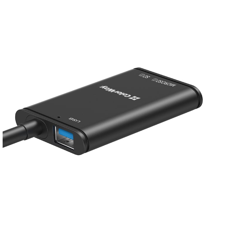 Зчитувач флеш-карт ColorWay USB-C to USB 3.0/SD/MicroSD (CW-CR-02) - фото 2