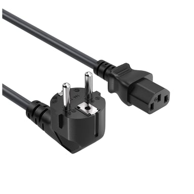 Кабель живлення C13 1.8m black ColorWay (CW-CBP082-BK)