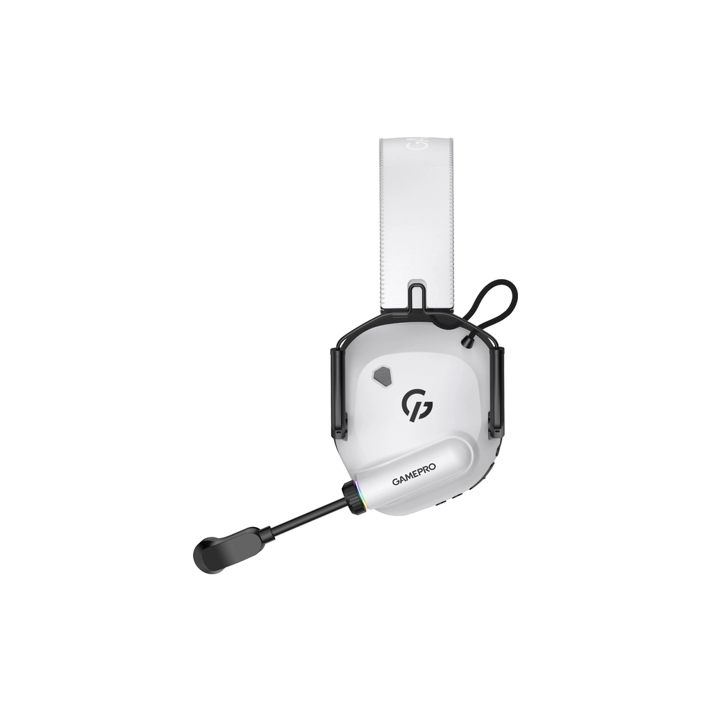 Навушники GamePro Genesis Mercury Pro 3-Mode White (HSW120W) - фото 3 Навушники GamePro Genesis Mercury Pro 3-Mode White (HSW120W) - фото 3