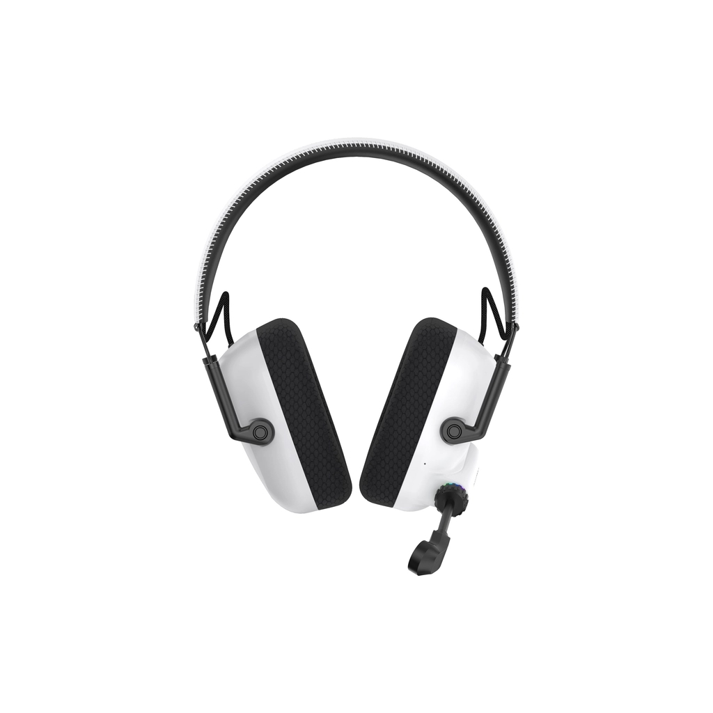 Навушники GamePro Genesis Mercury Pro 3-Mode White (HSW120W) - фото 5 Навушники GamePro Genesis Mercury Pro 3-Mode White (HSW120W) - фото 5