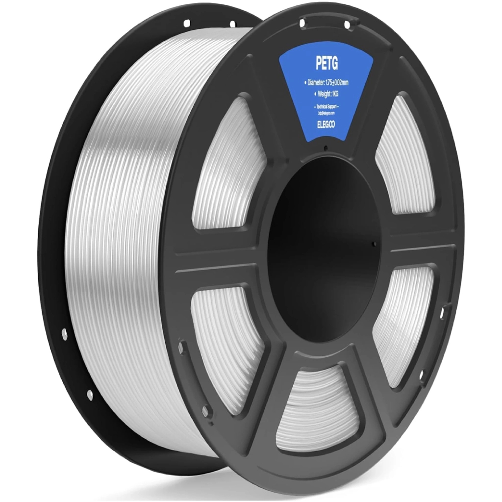 Пластик для 3D-принтера ELEGOO PETG 1кг, 1.75мм, transparent (50.203.0394) Пластик для 3D-принтера ELEGOO PETG 1кг, 1.75мм, transparent (50.203.0394)