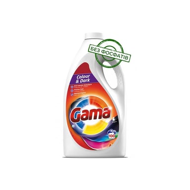 Гель для прання Gama Color & Dark Для кольорової та темної білизни 4.5 л (8435495845249) - фото 1