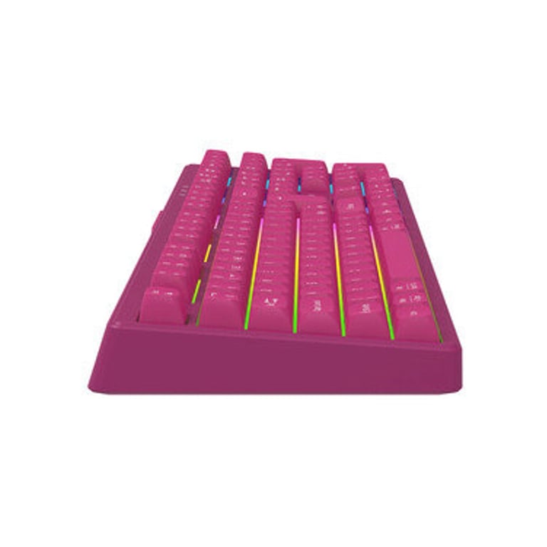 Клавіатура Canyon Fortnax Bluetooth/Wireless/ USB UA Pink (CND-SKBW2) - фото 6