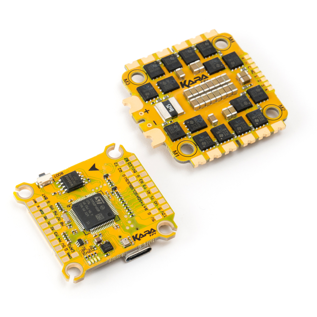 Політний стек KaraFPV Golden F405 + 55A ESC 3-8S упаковка 100 шт (Golden F405 + 55A ESC 8S box) - фото 3 Політний стек KaraFPV Golden F405 + 55A ESC 3-8S упаковка 100 шт (Golden F405 + 55A ESC 8S box) - фото 3