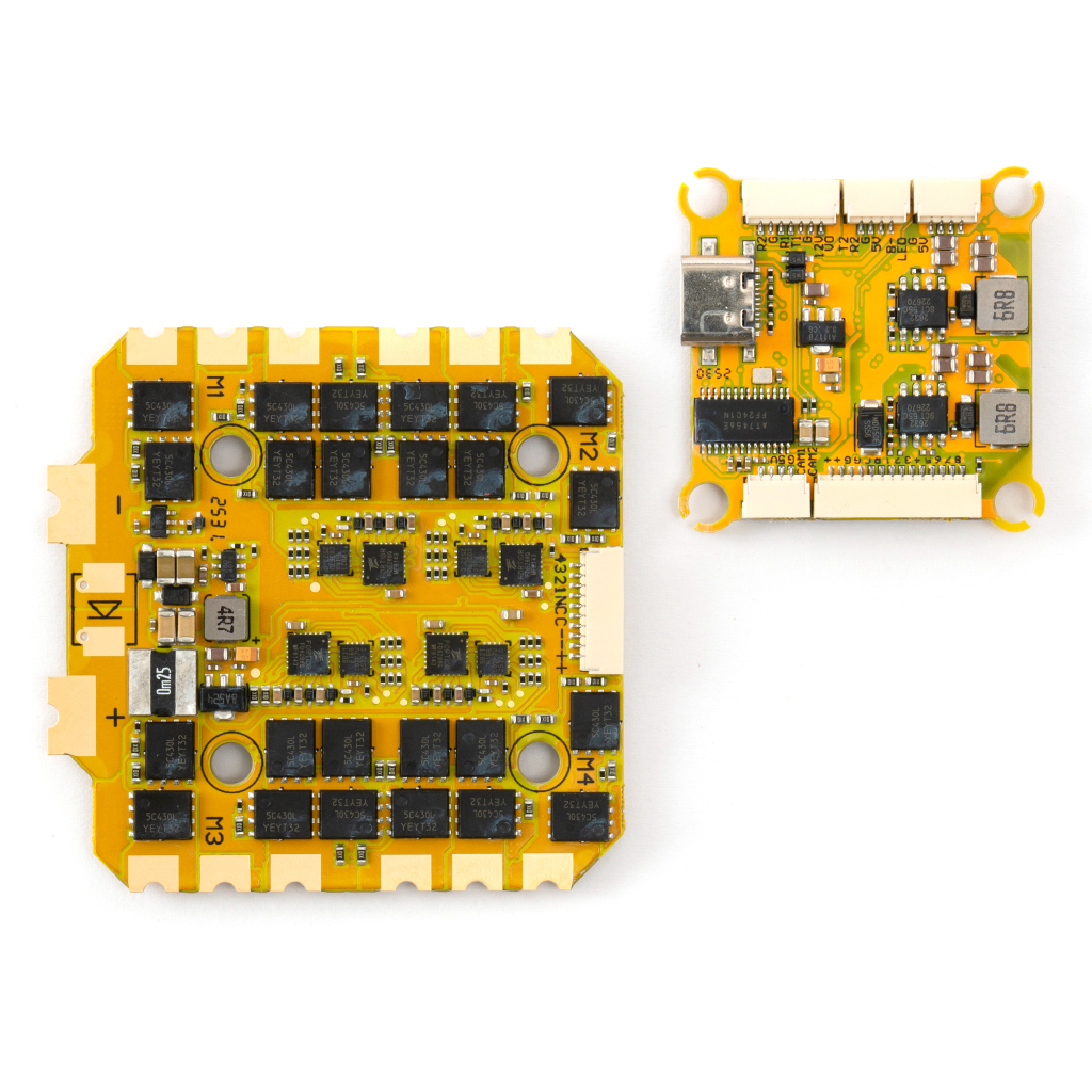 Політний стек KaraFPV Golden F722 + 80A ESC 3-8S (F722 + 80A) - фото 4 Політний стек KaraFPV Golden F722 + 80A ESC 3-8S (F722 + 80A) - фото 4