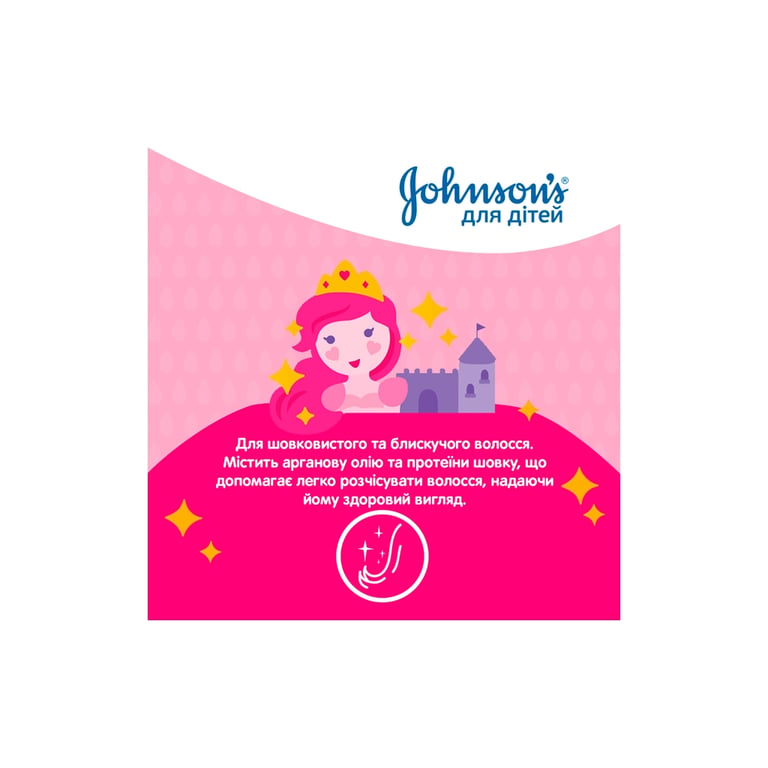 Дитячий шампунь Johnson’s baby Блискучі локони 500 мл (3574669907200) - фото 10