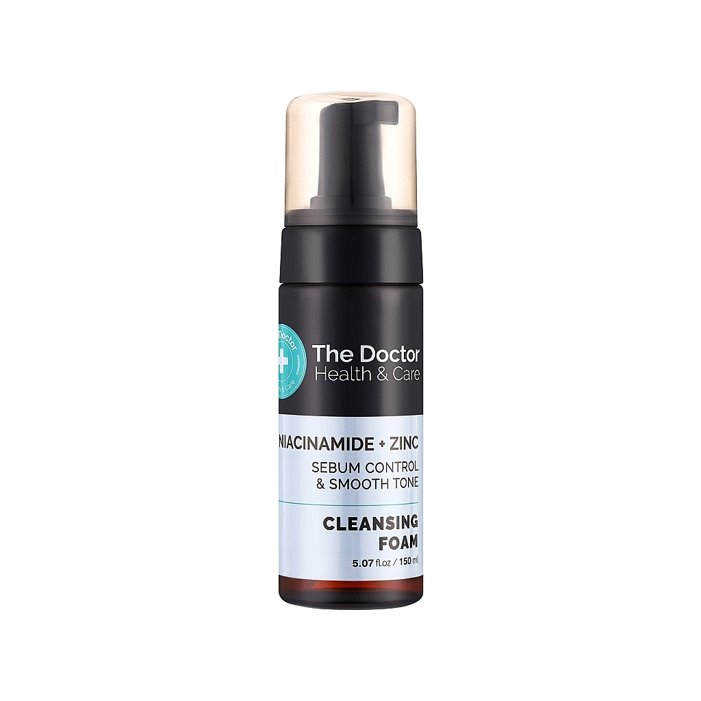 Пінка для вмивання The Doctor Health & Care Niacinamide + Zinc Cleansing Foam 150 мл (5901845509176) - фото 1