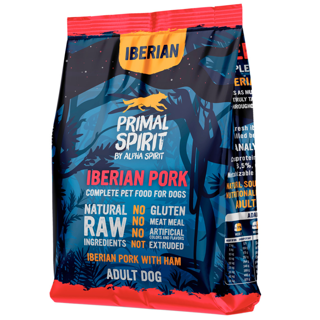 Сухий корм для собак Alpha Spirit Primal Iberian Pork 1 кг (8436586311414) Сухий корм для собак Alpha Spirit Primal Iberian Pork 1 кг (8436586311414)