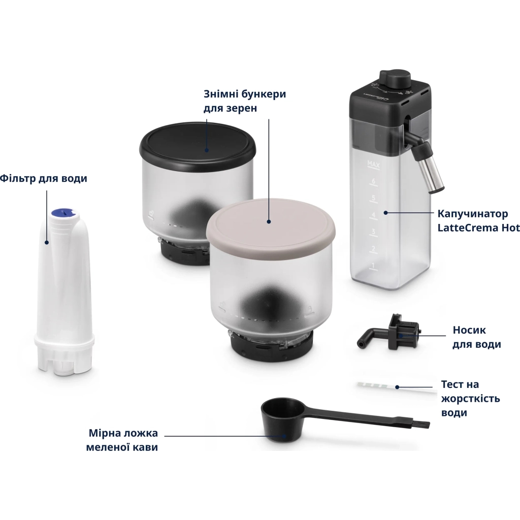 Кавомашина DeLonghi EXAM440.55 BG - фото 4 Кавомашина DeLonghi EXAM440.55 BG - фото 4
