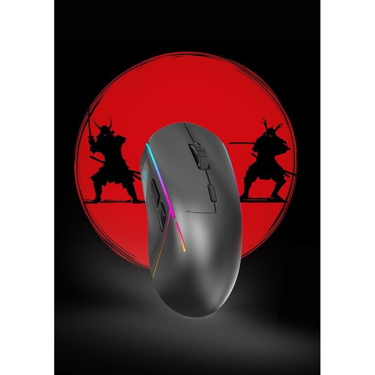 Мишка YENKEE YMS 3500BK Samurai Wireless Black (45018706) - фото 5