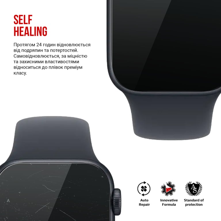 Плівка захисна Armorstandart hydrogel Apple Watch SE 3 2025 40mm 6 pcs (ARM88735) - фото 3