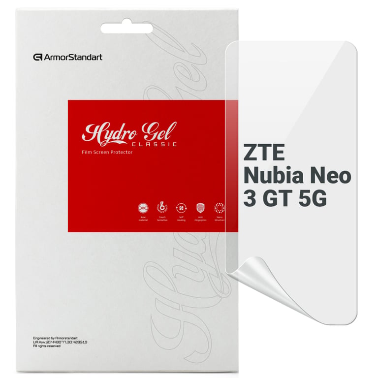 Плівка захисна Armorstandart hydrogel ZTE Nubia Neo 3 GT 5G (ARM88878) - фото 1