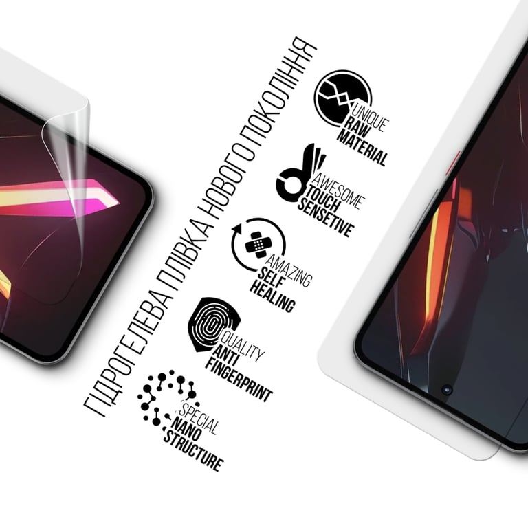 Плівка захисна Armorstandart hydrogel ZTE Nubia Neo 3 GT 5G (ARM88878) - фото 2