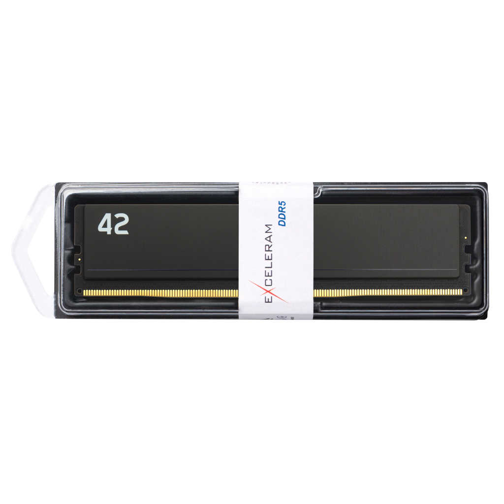 Модуль пам'яті для комп'ютера DDR5 32GB 4800 MHz 42-Series eXceleram (E-42-004S-32) - фото 4 Модуль пам'яті для комп'ютера DDR5 32GB 4800 MHz 42-Series eXceleram (E-42-004S-32) - фото 4