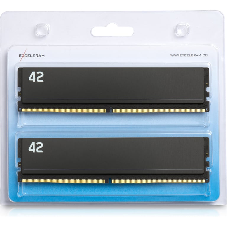 Модуль пам'яті для комп'ютера DDR5 32GB (2x16GB) 6000 MHz 42-Series eXceleram (E-42-011D-32) - фото 4