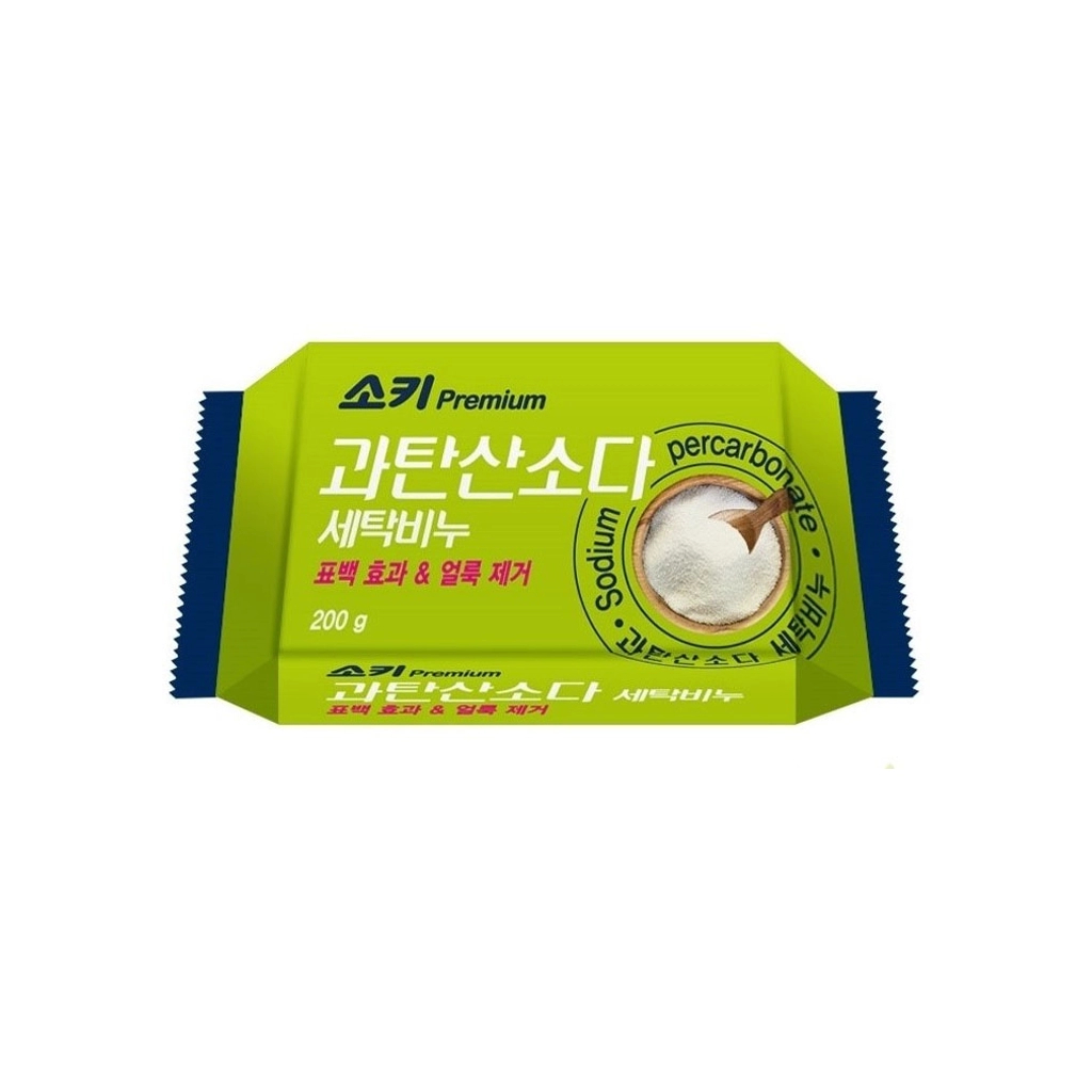 Мило для прання Mukunghwa Soki Premium Percarbonate Laundry Soap Відбілювальне та для видалення плям 200 г (8801173401319) Мило для прання Mukunghwa Soki Premium Percarbonate Laundry Soap Відбілювальне та для видалення плям 200 г (8801173401319)