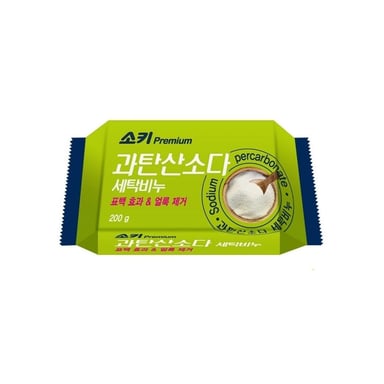 Мило для прання Mukunghwa Soki Premium Percarbonate Laundry Soap Відбілювальне та для видалення плям 200 г (8801173401319)