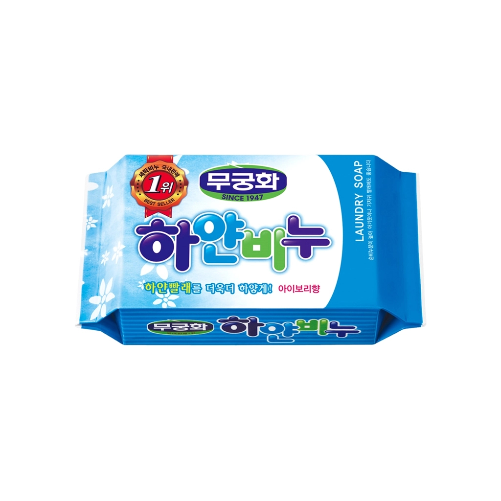 Мило для прання Mukunghwa White Laundry Soap for More Brighter Clothes Для яскравого одягу 230 г (8801173400299) Мило для прання Mukunghwa White Laundry Soap for More Brighter Clothes Для яскравого одягу 230 г (8801173400299)