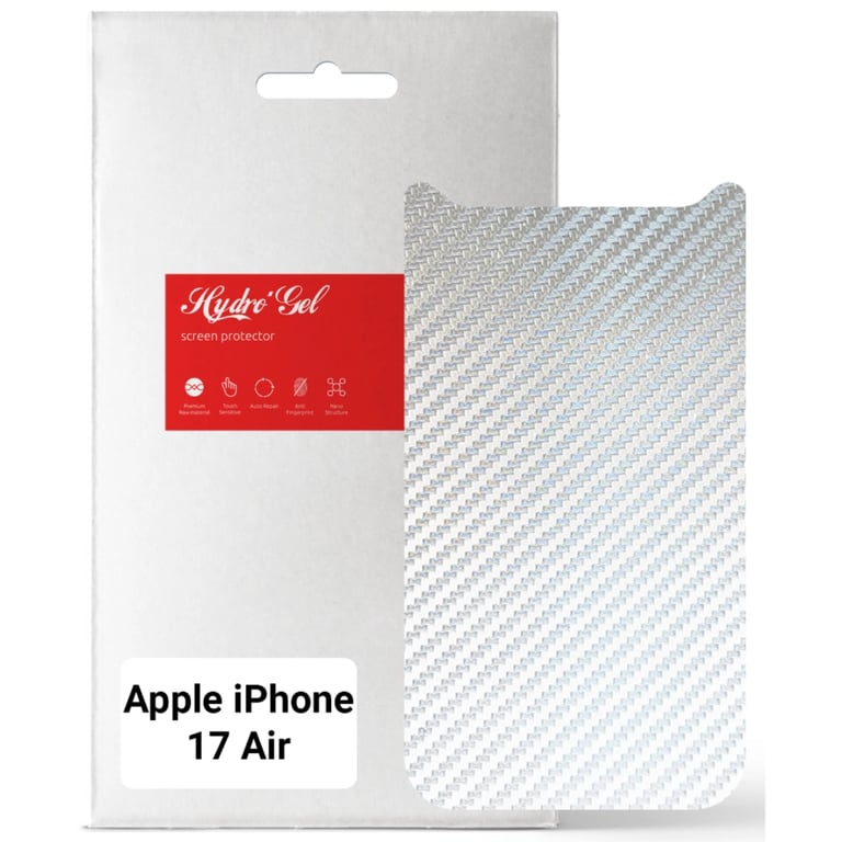Плівка захисна Armorstandart Back panel Carbone Apple iPhone 17 Air Transparent (ARM86205) - фото 1