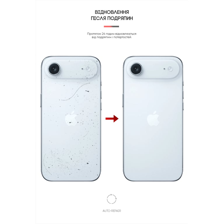Плівка захисна Armorstandart Back panel Carbone Apple iPhone 17 Air Transparent (ARM86205) - фото 3