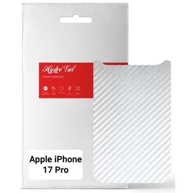 Плівка захисна Armorstandart Back panel Carbone Apple iPhone 17 Pro Silver (ARM86196) - фото 1