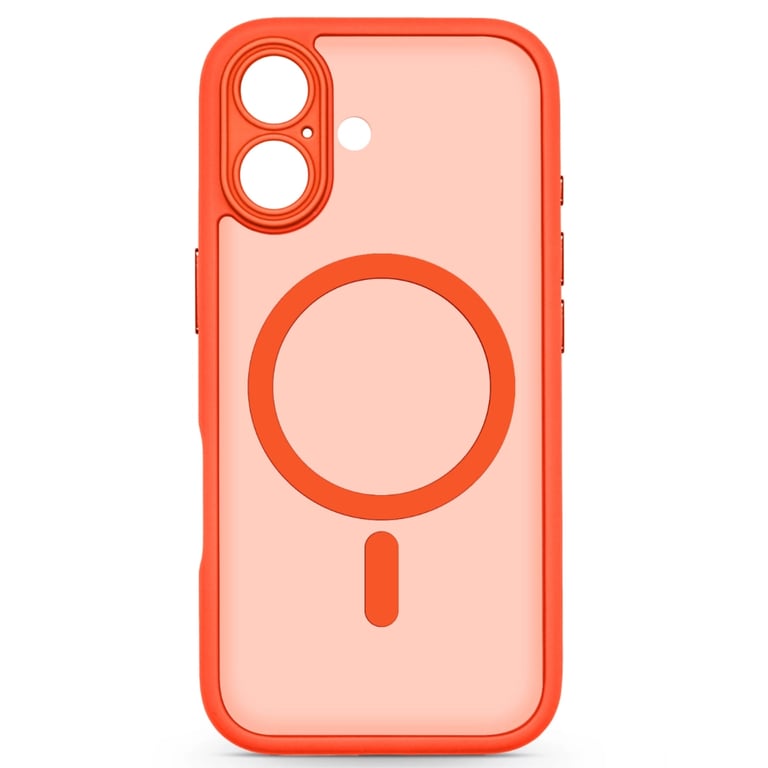 Чохол до мобільного телефона Armorstandart Lush MagCase Apple iPhone 17 Orange (ARM87483) - фото 1