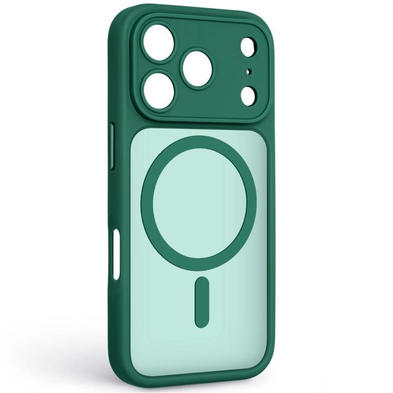 Чохол до мобільного телефона Armorstandart Lush MagCase Apple iPhone 17 Pro Dark Green (ARM87491) - фото 2