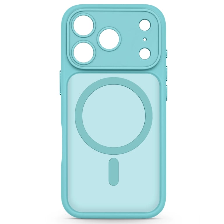 Чохол до мобільного телефона Armorstandart Lush MagCase Apple iPhone 17 Pro Turquoise (ARM87496) - фото 1