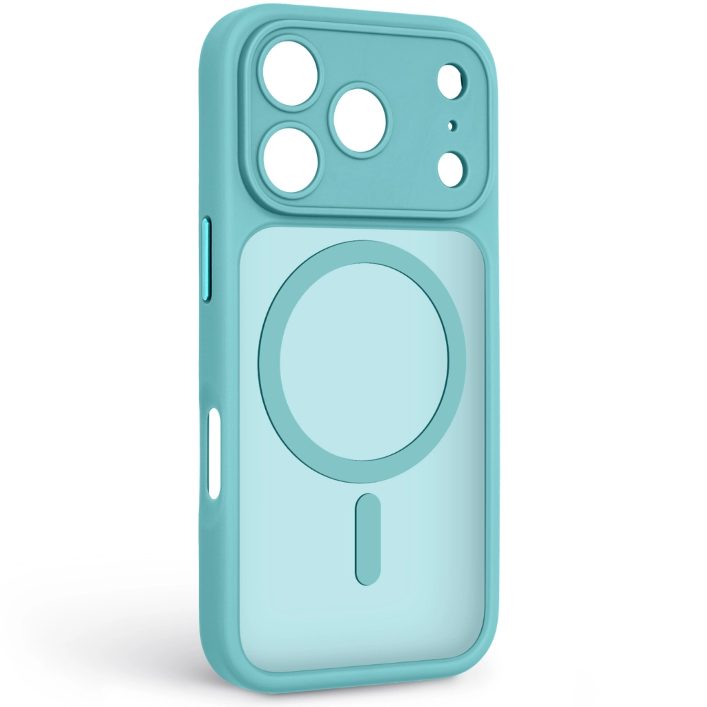 Чохол до мобільного телефона Armorstandart Lush MagCase Apple iPhone 17 Pro Turquoise (ARM87496) - фото 2 Чохол до мобільного телефона Armorstandart Lush MagCase Apple iPhone 17 Pro Turquoise (ARM87496) - фото 2
