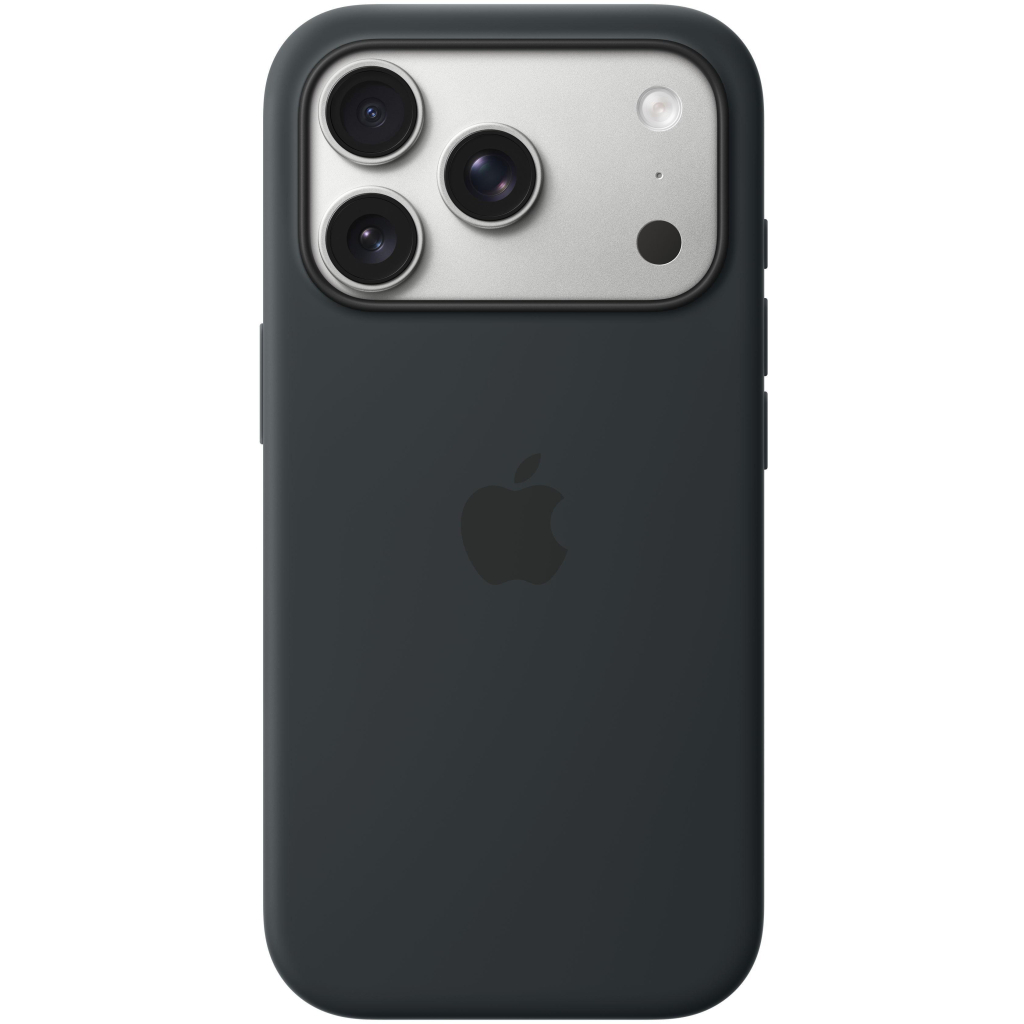 Чохол до мобільного телефона Apple iPhone 17 Pro Silicone with MagSafe Black Model A3559 (MGFK4ZM/A)