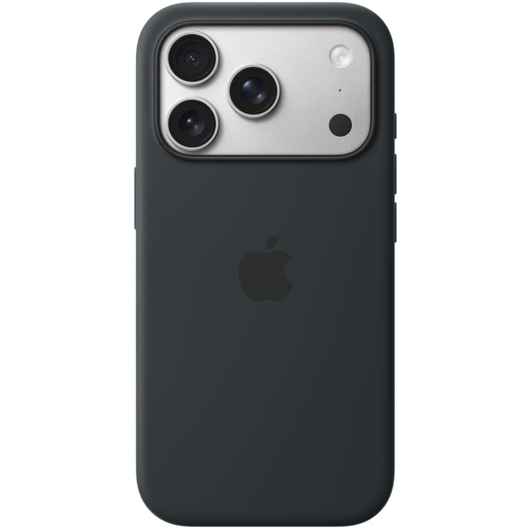 Чохол до мобільного телефона Apple iPhone 17 Pro Silicone with MagSafe Black Model A3559 (MGFK4ZM/A) - фото 1