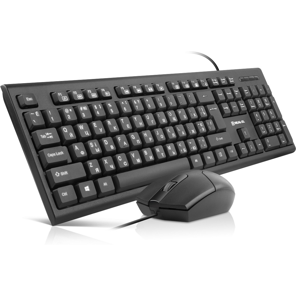 Комплект REAL-EL Kit 511 USB Black (EL123100052) - фото 2 Комплект REAL-EL Kit 511 USB Black (EL123100052) - фото 2