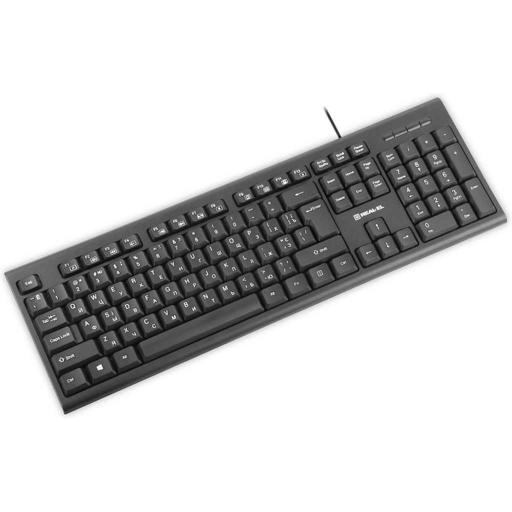 Комплект REAL-EL Kit 511 USB Black (EL123100052) - фото 5 Комплект REAL-EL Kit 511 USB Black (EL123100052) - фото 5