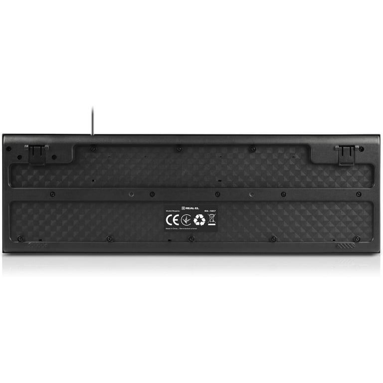 Клавіатура REAL-EL RK-507 USB Black (EL123100050) - фото 6