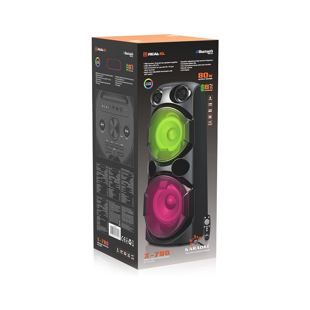 Акустична система REAL-EL X-780 (EL121600030) - фото 10 Акустична система REAL-EL X-780 (EL121600030) - фото 10