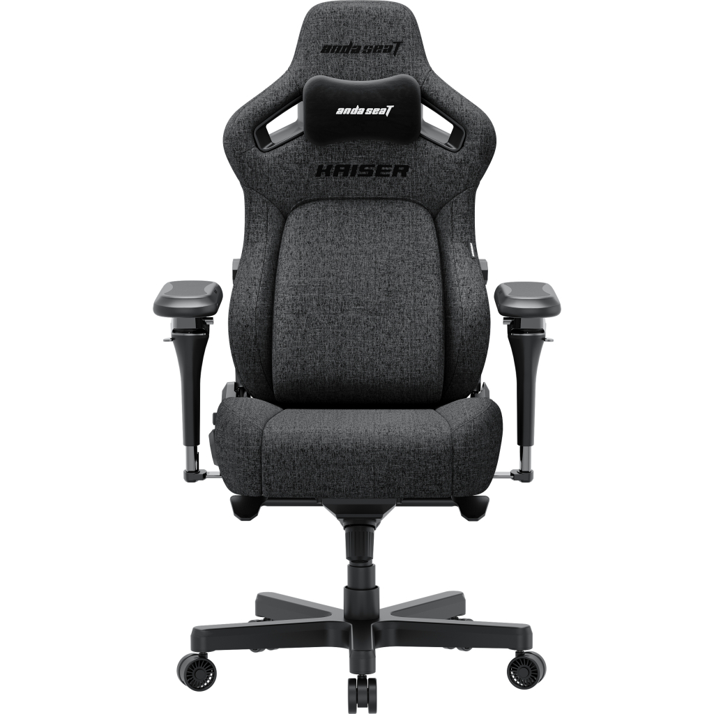 Крісло ігрове Anda Seat Kaiser 4 V2 Fabric Size XL Dark Gray (AD12YDDC-XLL-20-GB-CF-03) - фото 1